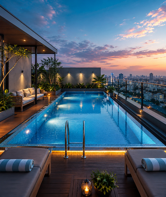 Rooftop Swimming Pool
